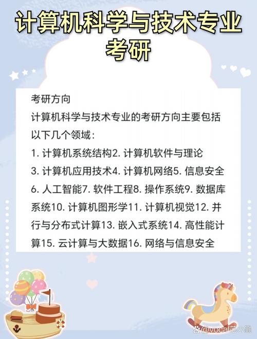 计算机科学与技术专业考研方向 技术开发领域的深入探索